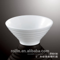 2016 new style high quality ceramic white bowl